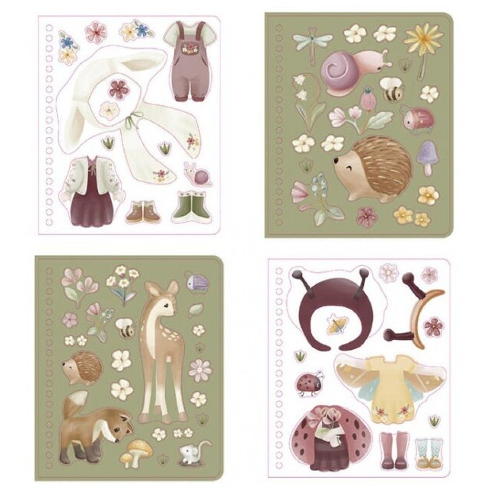 Книжка със Стикери "Облечи Rosa" – Колекция Fairy Garden - Party Design
