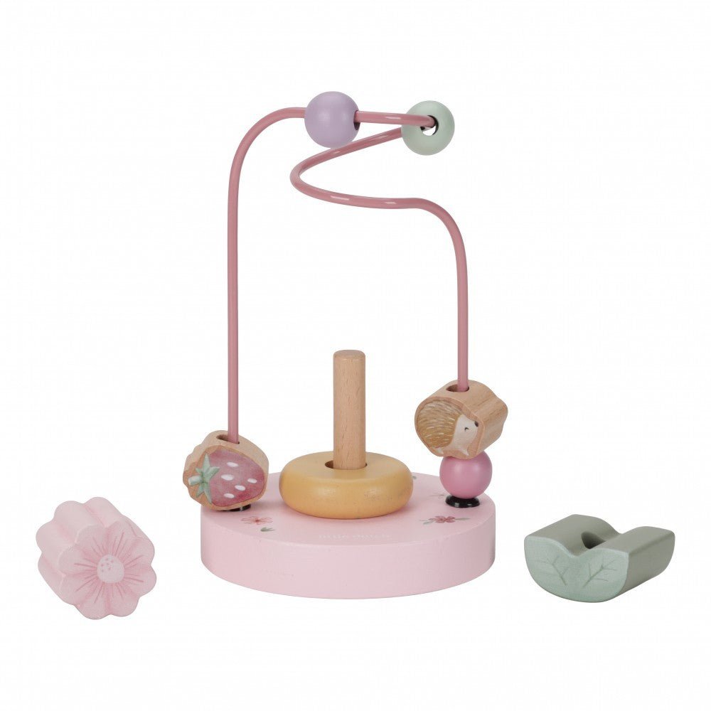 Малка Дървена Спирала Лабиринт – Fairy Garden - Party Design