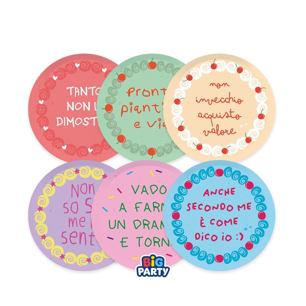 Хартиени Чинии Cake Party - Party Design