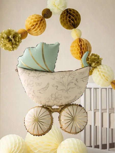 Фолиев Балон Бебешка Количка – 59 x 74 см - Party Design