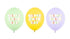 Балони Happy Birthday – Пастелен Микс (1 Пакет / 3 Бр.) - Party Design
