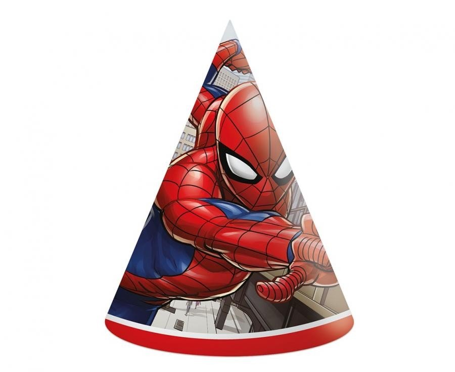 Хартиени парти шапки Spiderman Crime Fighter - Party Design