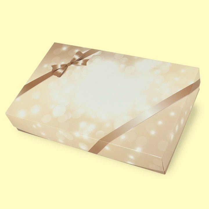 Подаръчна кутия с капак 37x23/7, панделка - Party Design