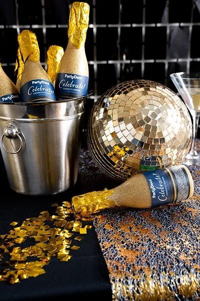 Конфети бутилка шампанско - Party Design