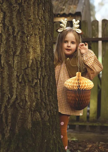 Хартиени Жълъди тип „Пчелна Пита“