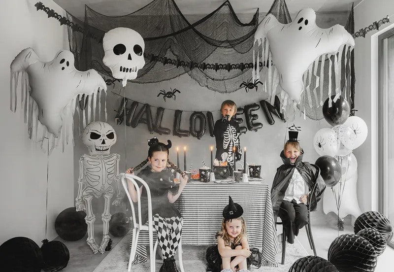 Фолиев Балон Призрак с Ресни - Party Design