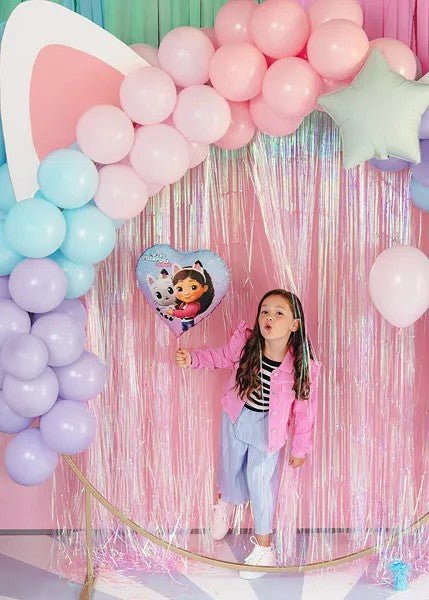 Фолиев Балон Сърце Gabby’s Dollhouse - Party Design