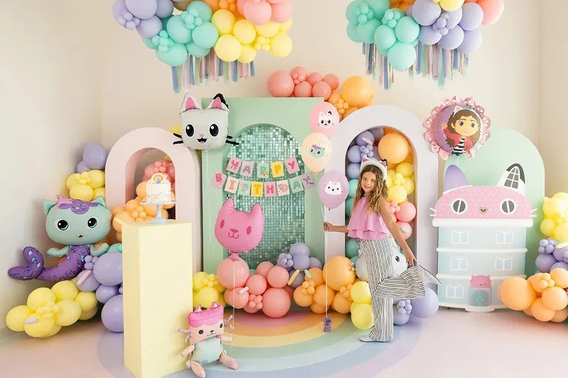 Фолиев Балон Pandy Paws – Gabby’s Dollhouse - Party Design
