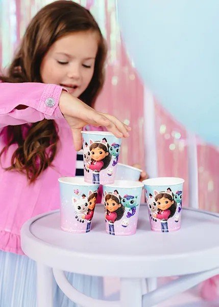Хартиени Чаши Gabby’s Dollhouse - Party Design