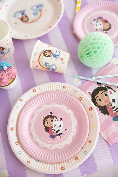 Хартиени Чаши Gabby’s Dollhouse Дъга - Party Design