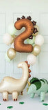 Фолиев Балон Цифра Динозавър 92 см - Party Design