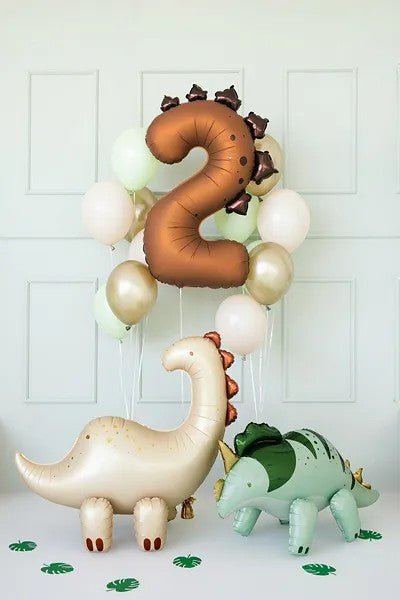 Фолиев Балон Цифра Динозавър 92 см - Party Design