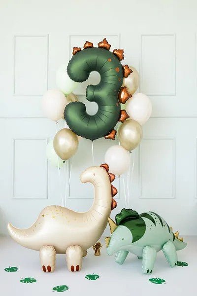 Фолиев Балон Цифра Динозавър 92 см - Party Design