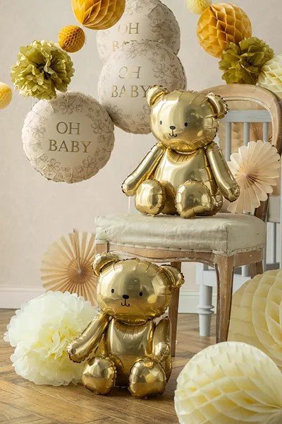 Фолиев Балон Мече Злато 38 x 42 см - Party Design