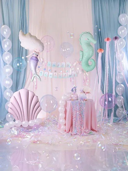 Голям PVC Балон Сфера Прозрачно Лилав - Party Design