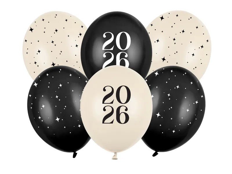 Балони Happy New Year 2026 - Party Design