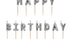 Свещички „Happy Birthday“ - Party Design