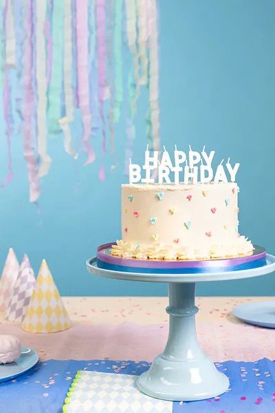 Свещички „Happy Birthday“ - Party Design