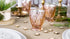Стъклен Свещник в Rose Gold Цвят – 8 см - Party Design