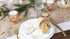 Стъклен Свещник в Rose Gold Цвят – 8 см - Party Design