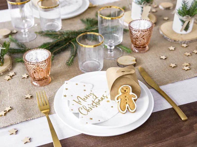 Стъклен Свещник в Rose Gold Цвят – 8 см - Party Design