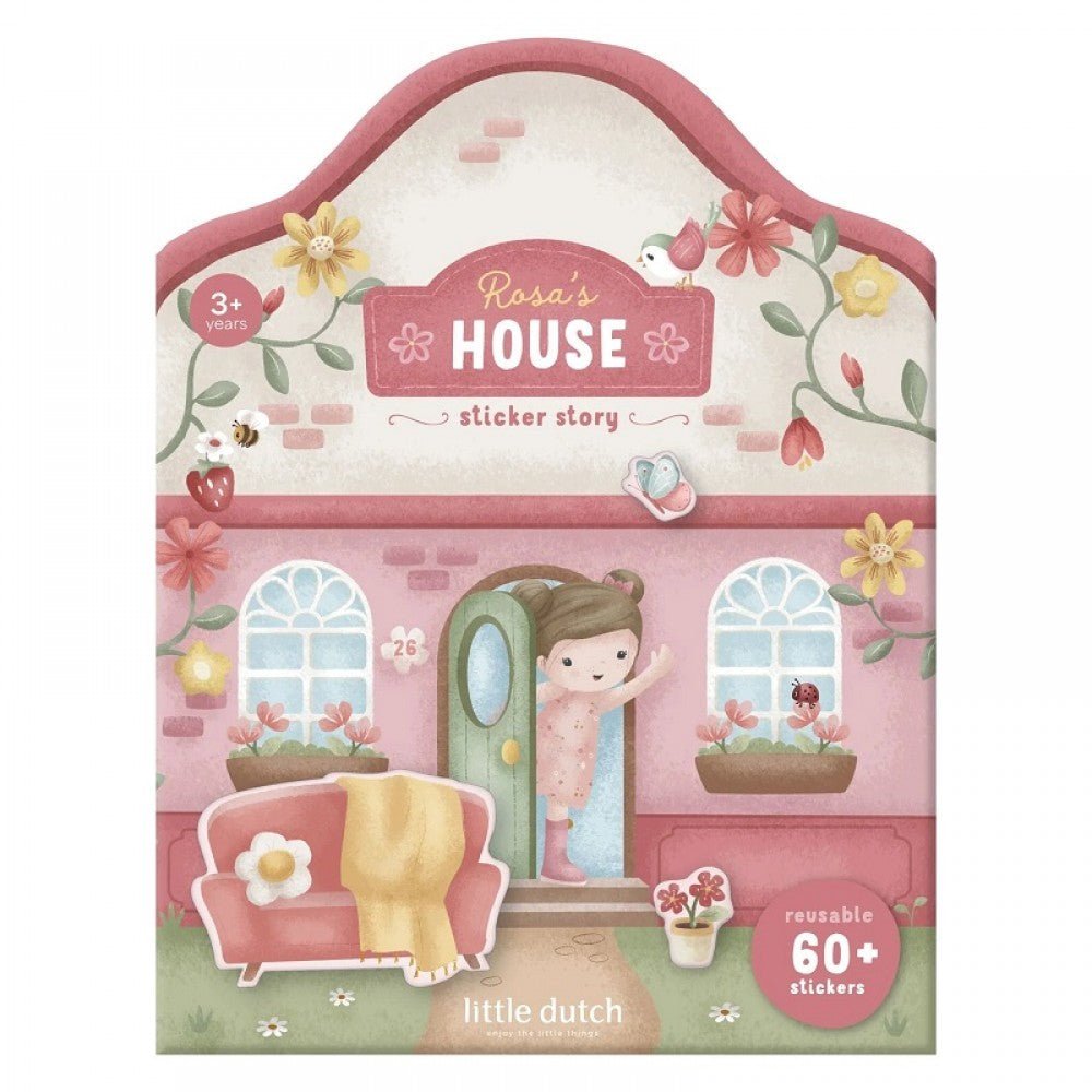 Книжка със Стикери Rosa’s House - Party Design