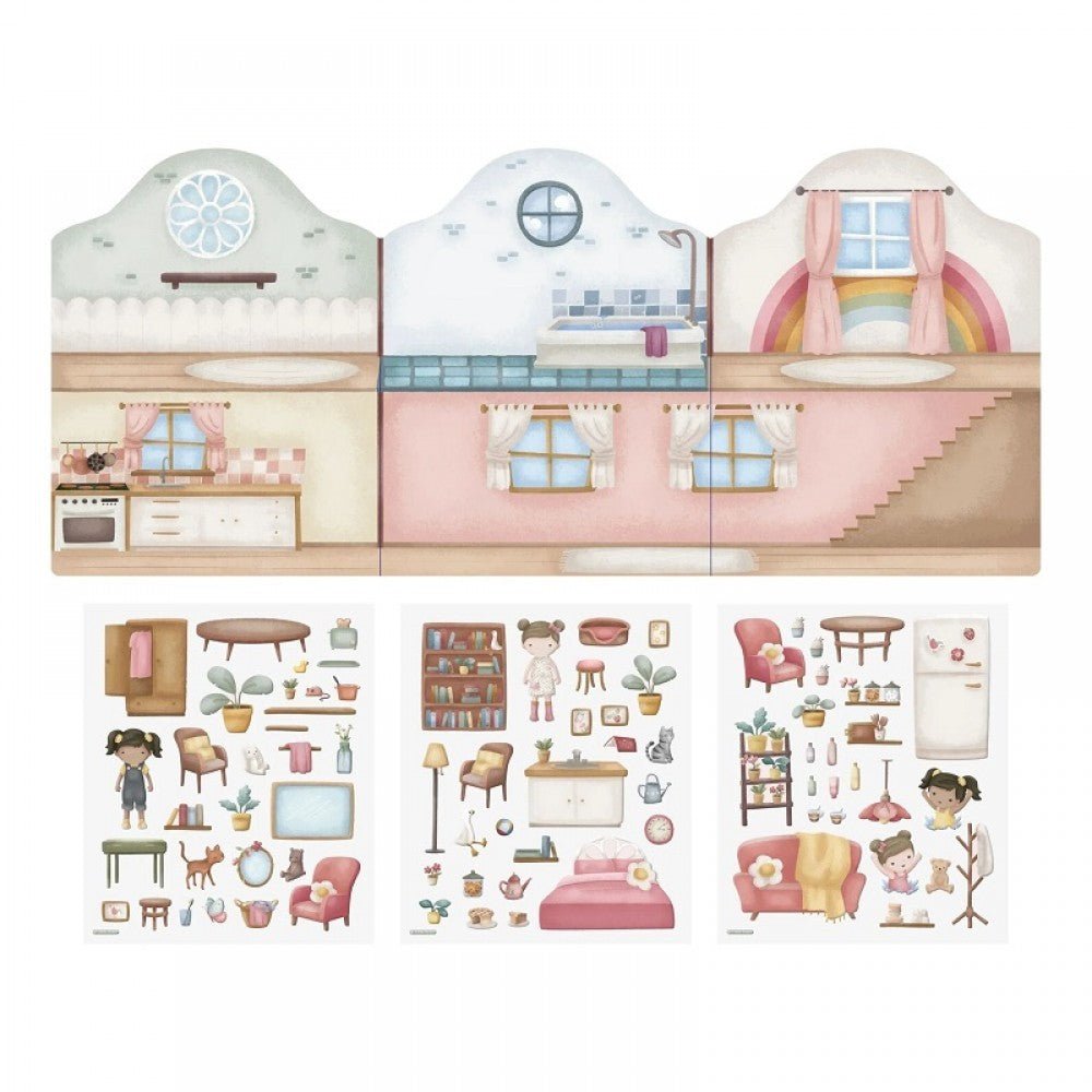 Книжка със Стикери Rosa’s House - Party Design