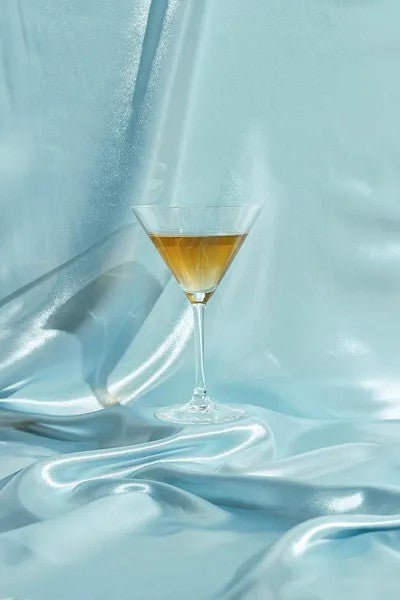Сатенен плат, misty blue - Party Design