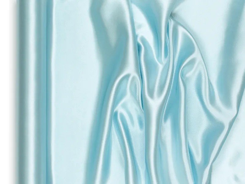 Сатенен плат, misty blue - Party Design