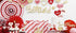 Парти корона “Sweet Love” със златист брокат - Party Design