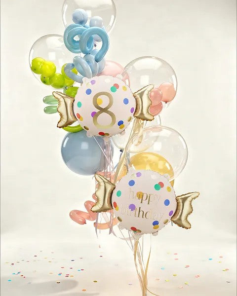 Фолиен балон “Candy Happy Birthday”