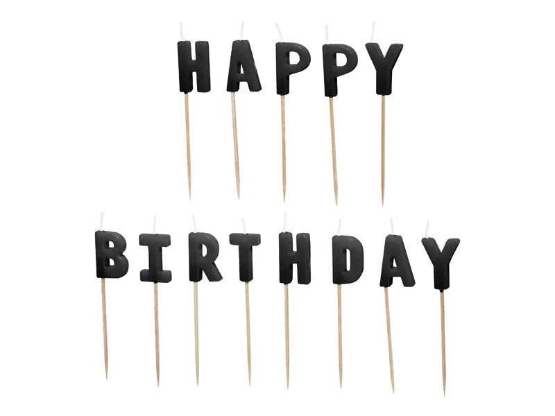 Свещички „Happy Birthday“ - Party Design
