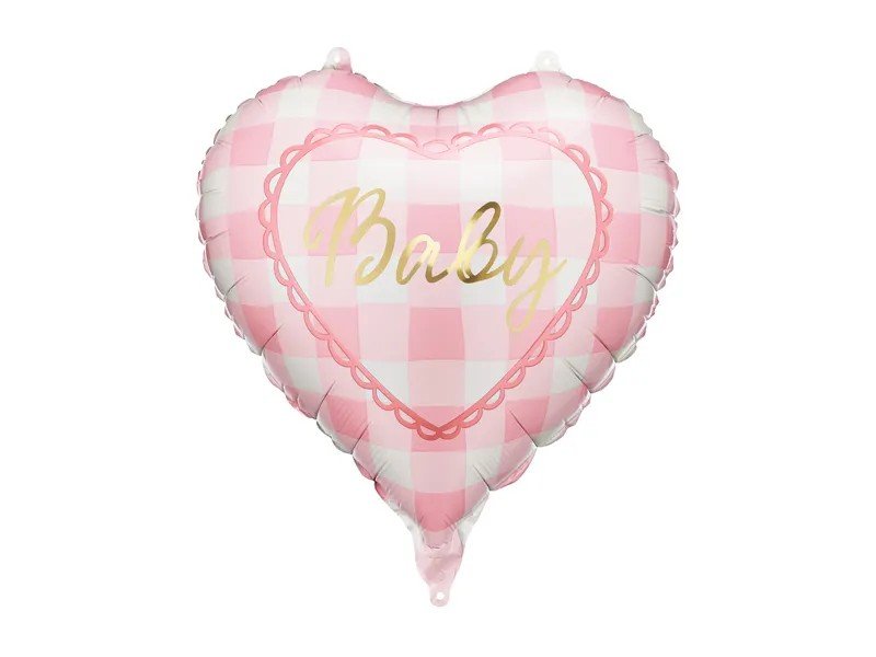 Фолиен балон сърце „Baby“ - Party Design