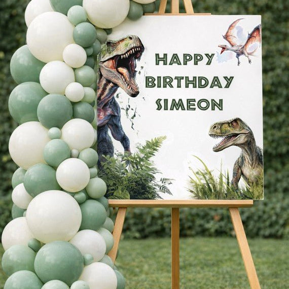 Табела за Рожден Ден с T - REX - Party Design
