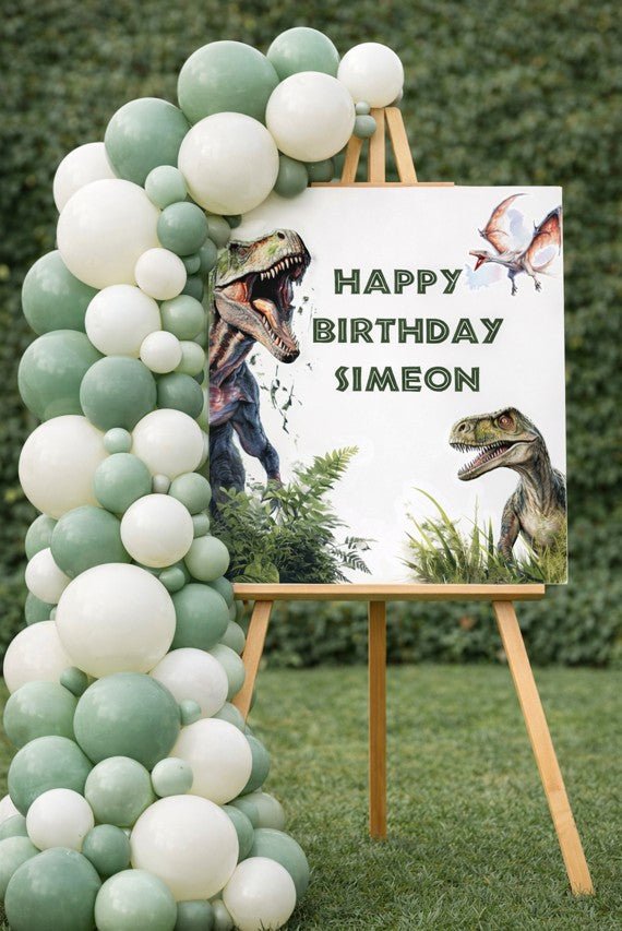 Табела за Рожден Ден с T - REX - Party Design