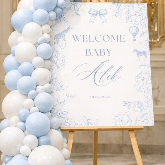 Табела – Welcome Baby Boy - Party Design
