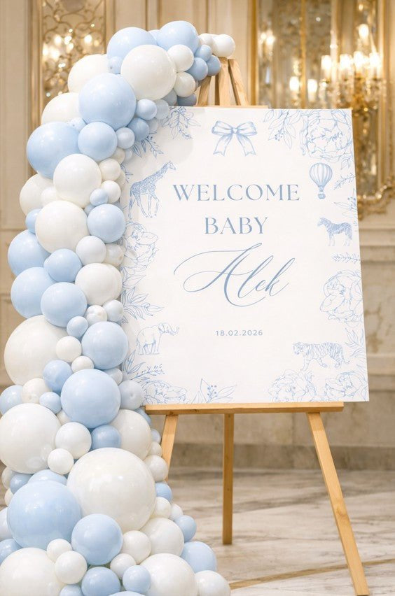 Табела – Welcome Baby Boy - Party Design