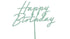 Стилен Топер Happy Birthday в Различни Цветове - Party Design