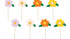 Cake Toppers Цветя - Party Design
