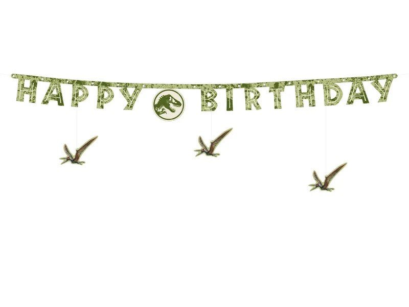 Банер Happy Birthday Jurassic World - Party Design