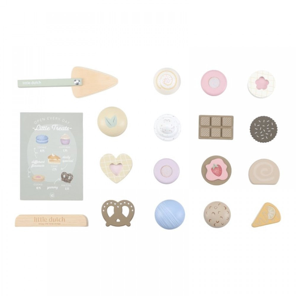 Дървена Поставка за Сладки