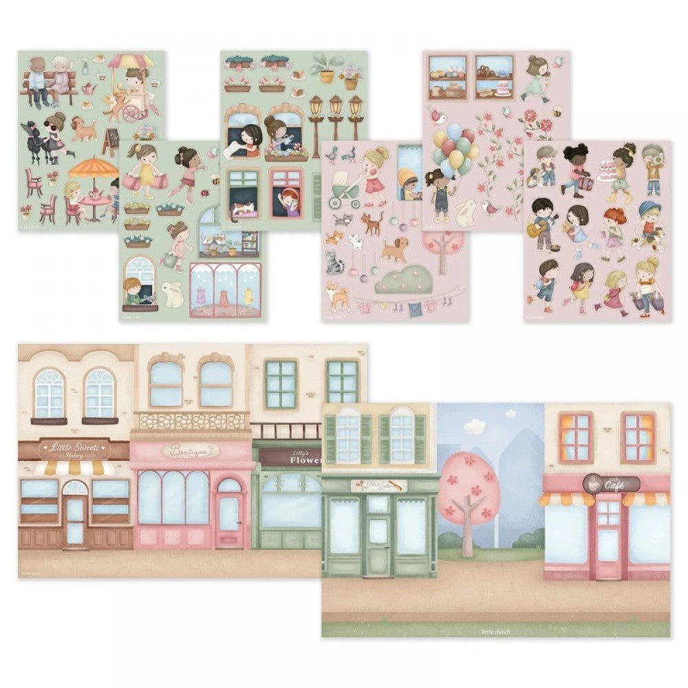Книжка със Стикери Rosa’s Shopping - Party Design