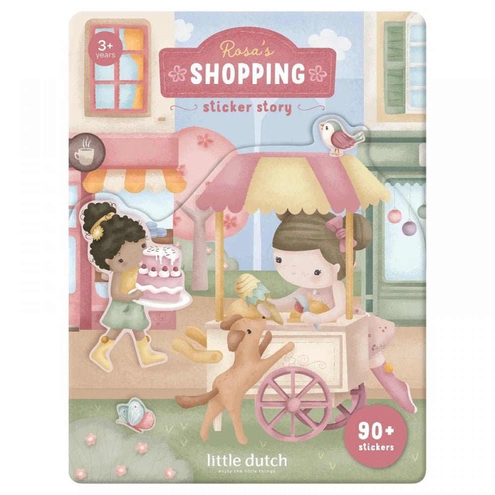 Книжка със Стикери Rosa’s Shopping - Party Design