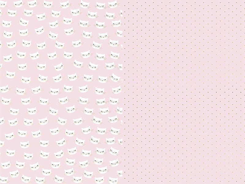 Опаковъчна Хартия, Коте - (1 пакет / 2 бр.) - Party Design