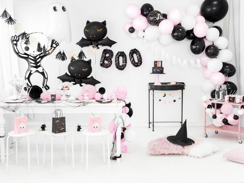 Бели Парти Сламки на Златисти Звездички - Party Design