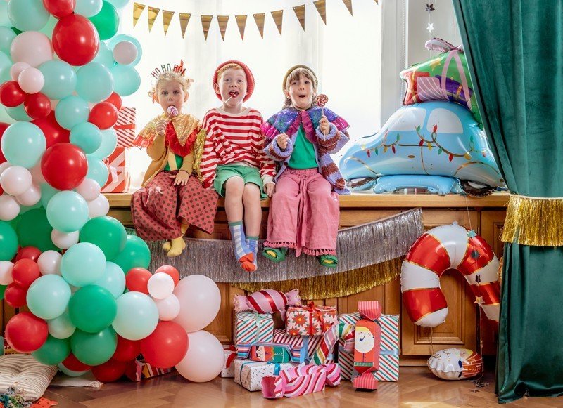 Кутии за Подаръци във Формата на Бонбони - (1 пакет / 2 бр.) - Party Design