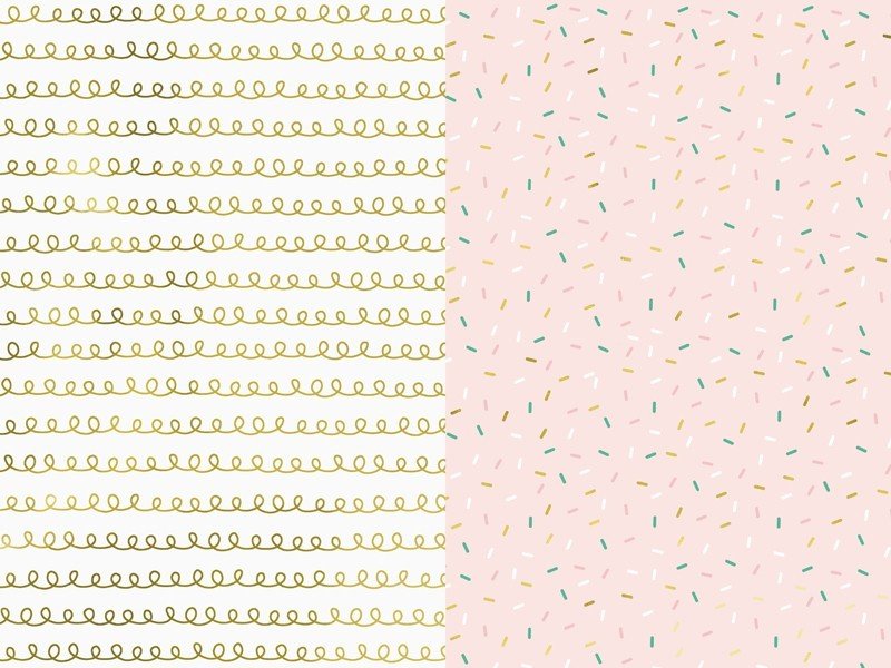 Опаковъчна Хартия Mix, 70x200cm - (1 пакет / 2 бр.) - Party Design
