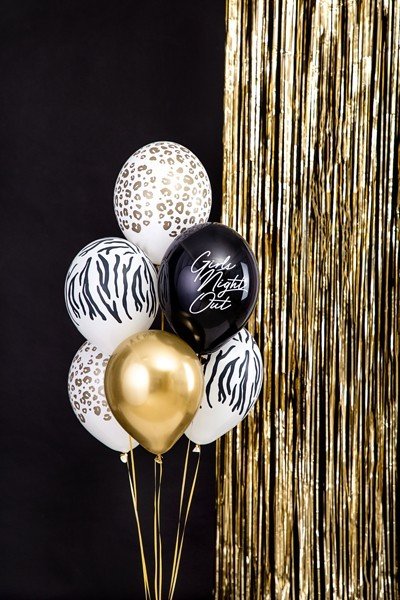 Латексов Балон с Животински Принт 30см - Party Design
