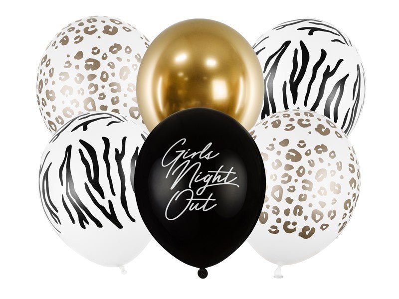 Латексови Балони "Girls Night Out" 30см - (1 пакет / 6 бр.) - Party Design