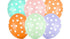 Латексови Балони на Точки, 30см - (1 пакет / 6 бр.) - Party Design